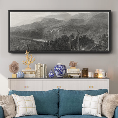 The Smoky Mountains- Framed Canvas