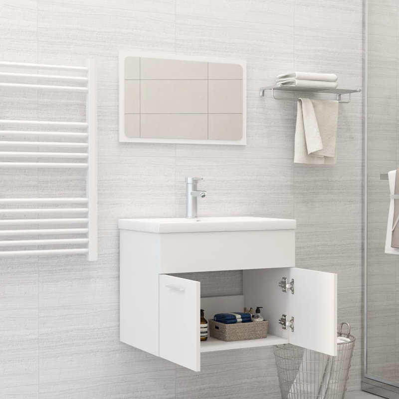 Gemima Bathroom Furniture Suite, White
