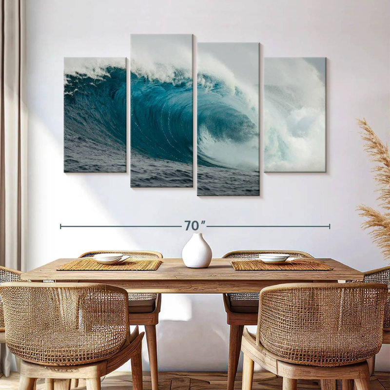 Gillard Barringle Ocean Wave, H 42 po x l 68 po