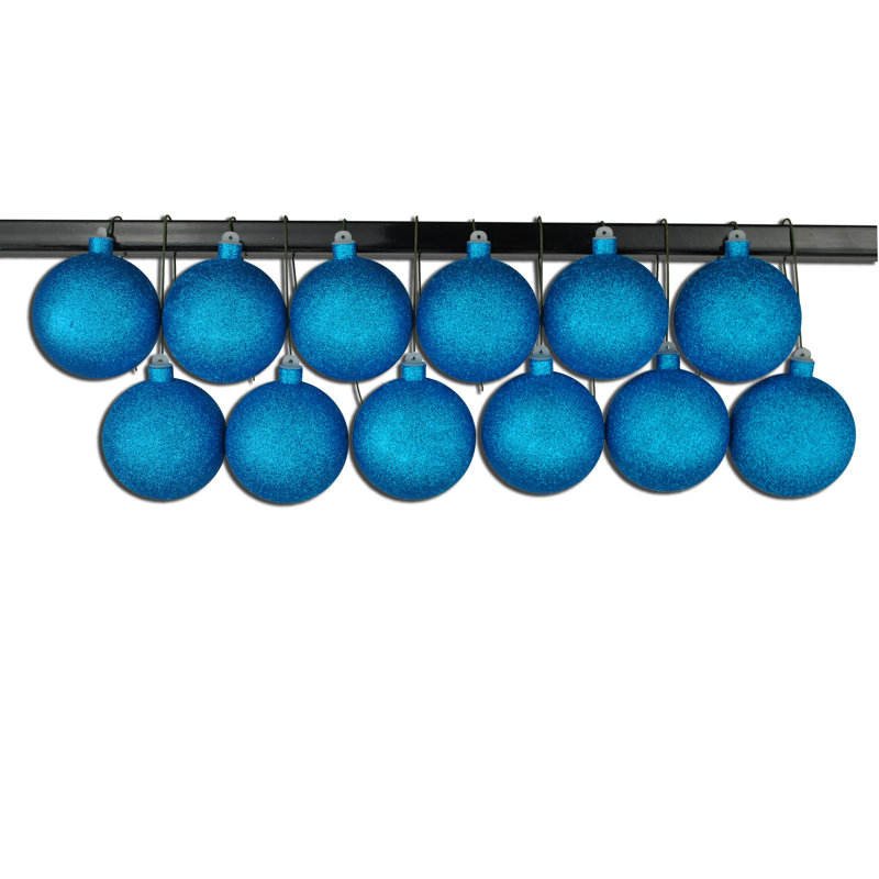 Ornement boule solide, Turquoise