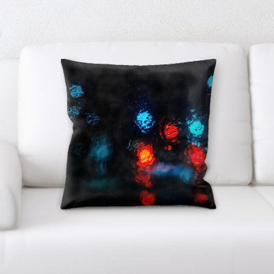 Coussin décoratif flou