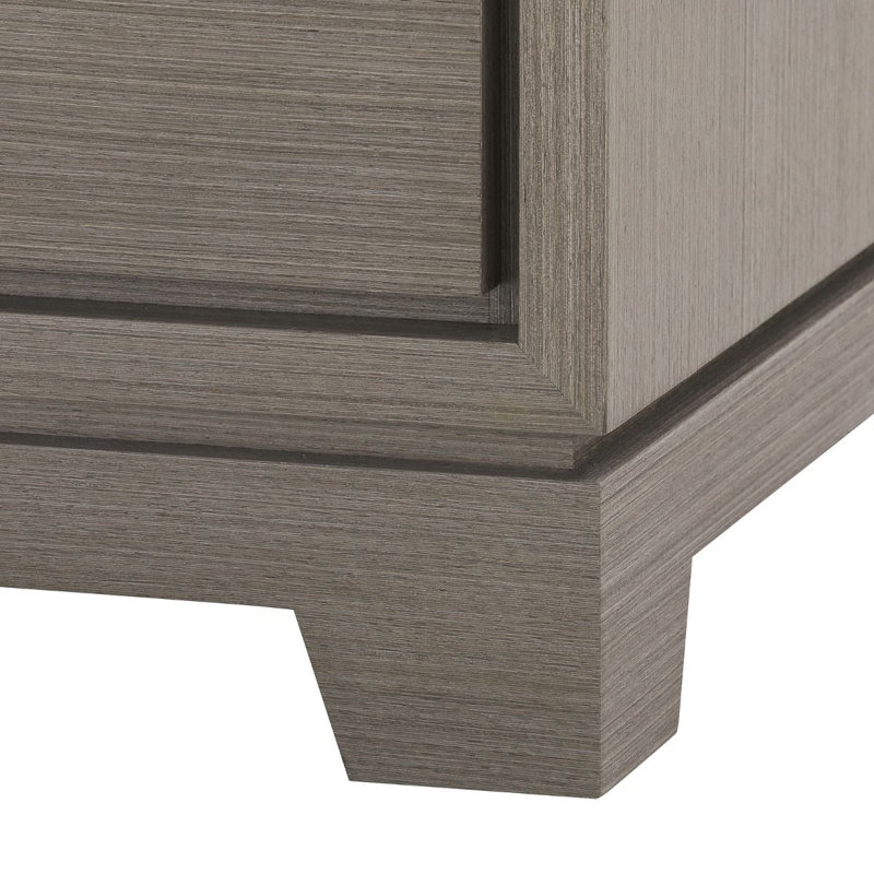 Stanford 3 - Drawer Nightstand, Taupe Gray