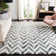 Danny Hand Tufted Wool Chevron Rug