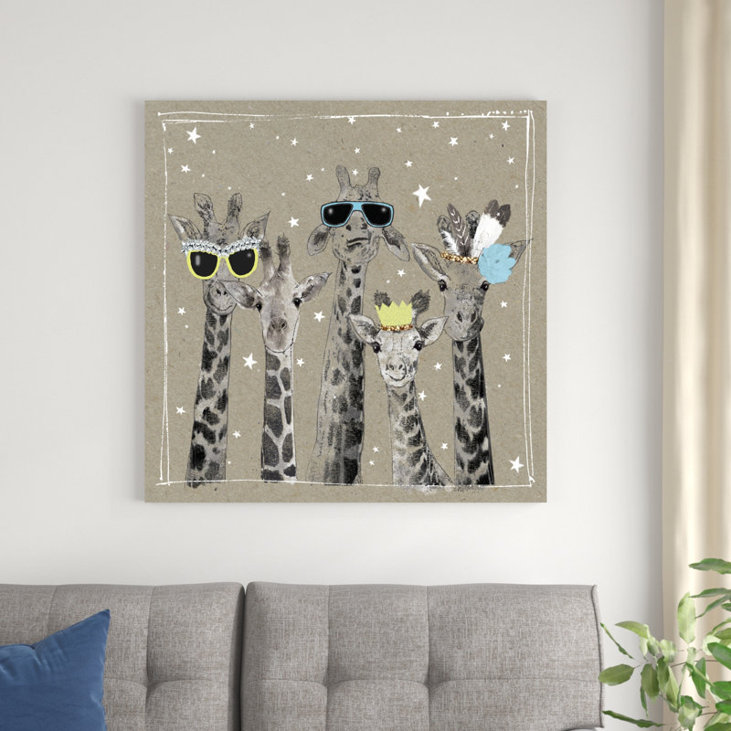 Fancy Pants Zoo III, H 36 po x l 36 po x P 1,25 po