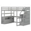 Lit mezzanine double avec tiroirs Varujhan Kids-2061484386