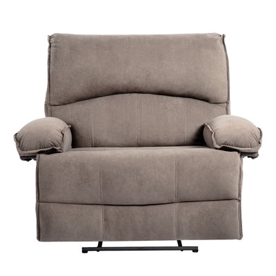 Oversized Manual Recliner For Big/Tall Man-350Lbs Capacity With Massage,ABOSOME by Latitude Run
