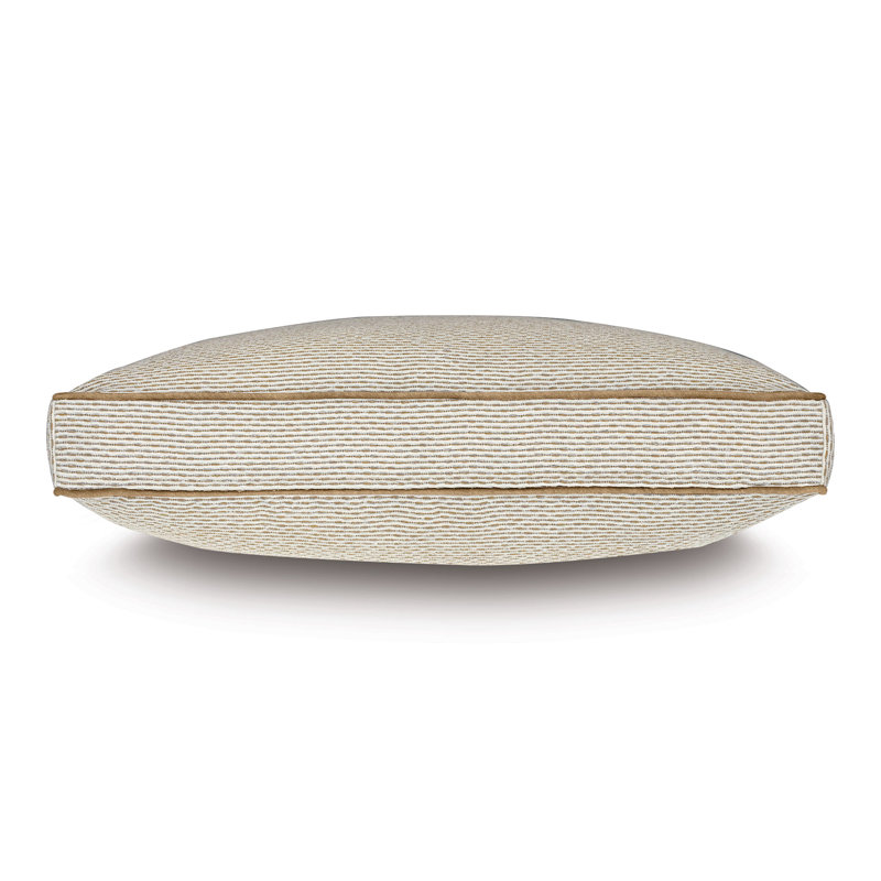 Levi Boxed Euro Sham, 27" H x 27" W