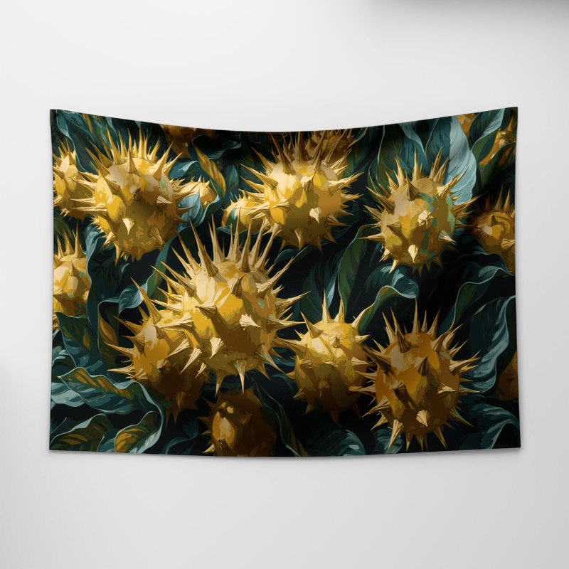 Tapisserie murale Fruit Rollinia, 68 po x 80 po