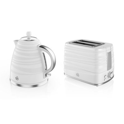 Swan Symphony 1.7L Plastic Electric Tea Kettle