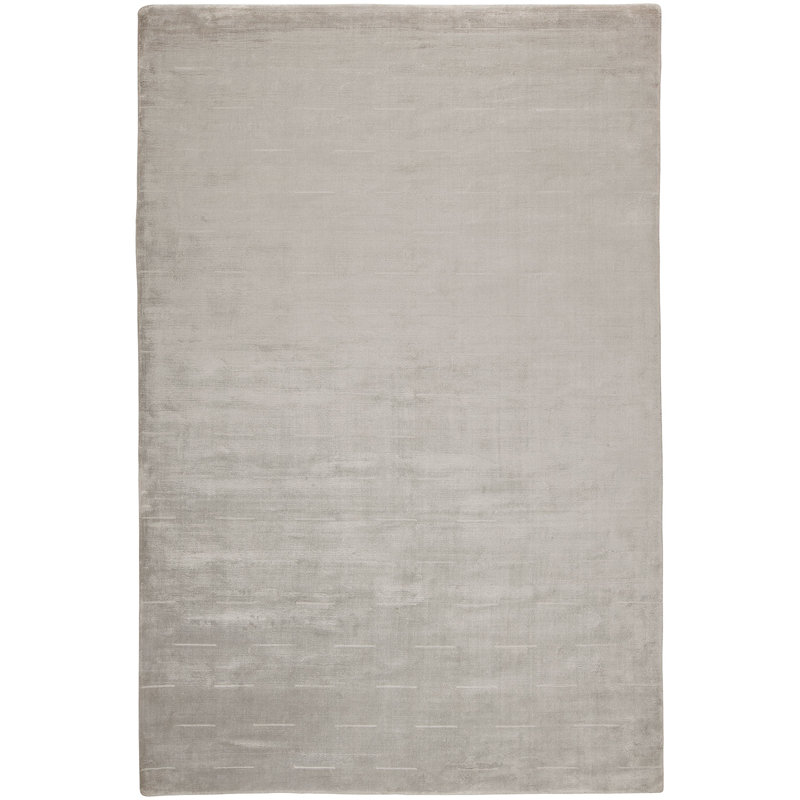 Tapis gris tissé à la main Metro, Rectangle 8 pi x 10 pi