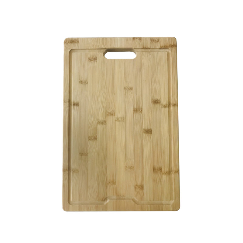 STYLISH Core 17 inch Large and Thick Bamboo Cutting Board with Juice Groove