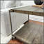 Table basse de salon en bois avec roulettes Corbeta