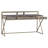 Park Avenue Solid Wood Brass Writing Desk