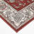 Roosevelt Cinabar Red Indoor Area Rug and Runners-1561618846