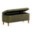 Polyester Upholstered Storage Bench-360598652