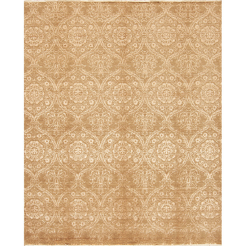 Heritage Geometric Area Rug in Yellow