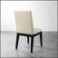 Ensemble de 2 chaises de salle à manger rondes contemporaines en bois massif Roundhill Furniture, beige, confortables et élégantes