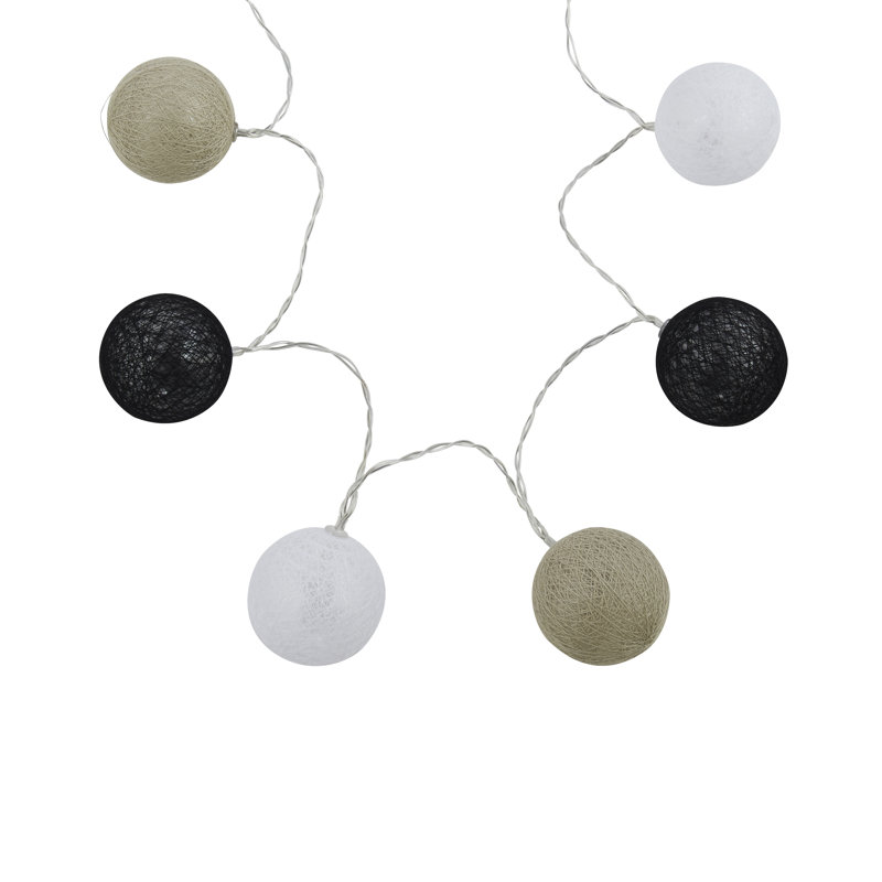 Andru 132cm LED Battery Powered 20 - Bulb Novelty String Light