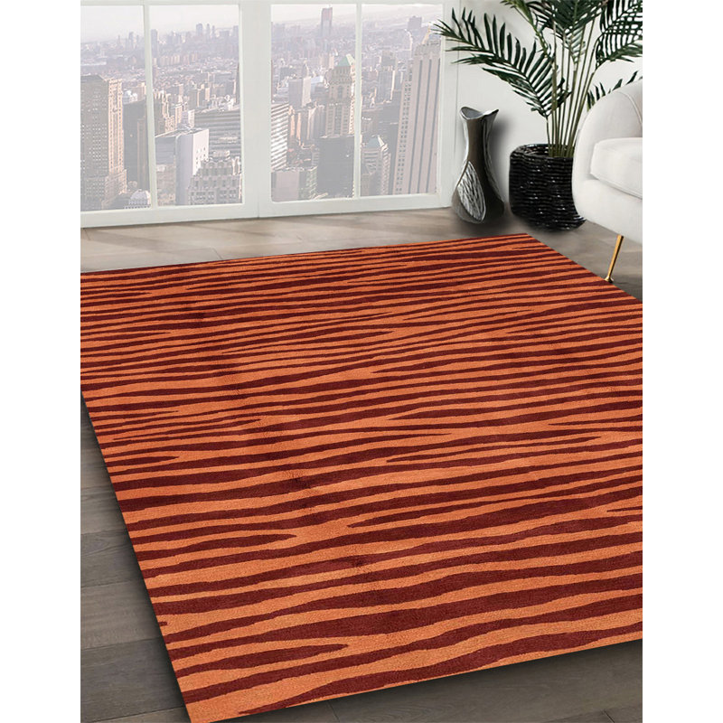 Abstract Indoor Rug, Round 3'