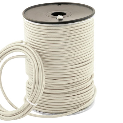 Steinauer 3Core Round 5 Meters Vintage Coloured 0.75Mm Braided Fabric Flexible Electrical Cable