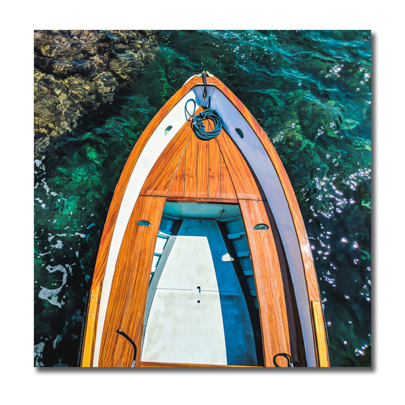 Bowriding Print, 36" H x 36" W x 1.5" D, Acrylic