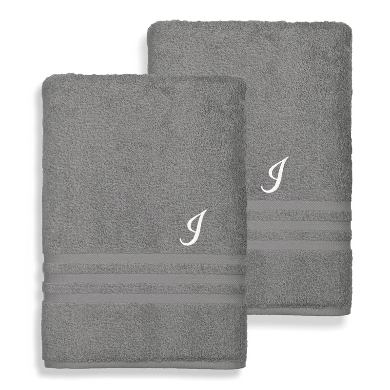 Denzi Bath Towel, I, Dark Grey