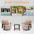 Mezaire Wicker 4 - Person Patio Conversation Set with Cushions-354120505