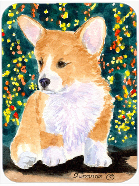 Planche à découper en verre caroline trésors corgi