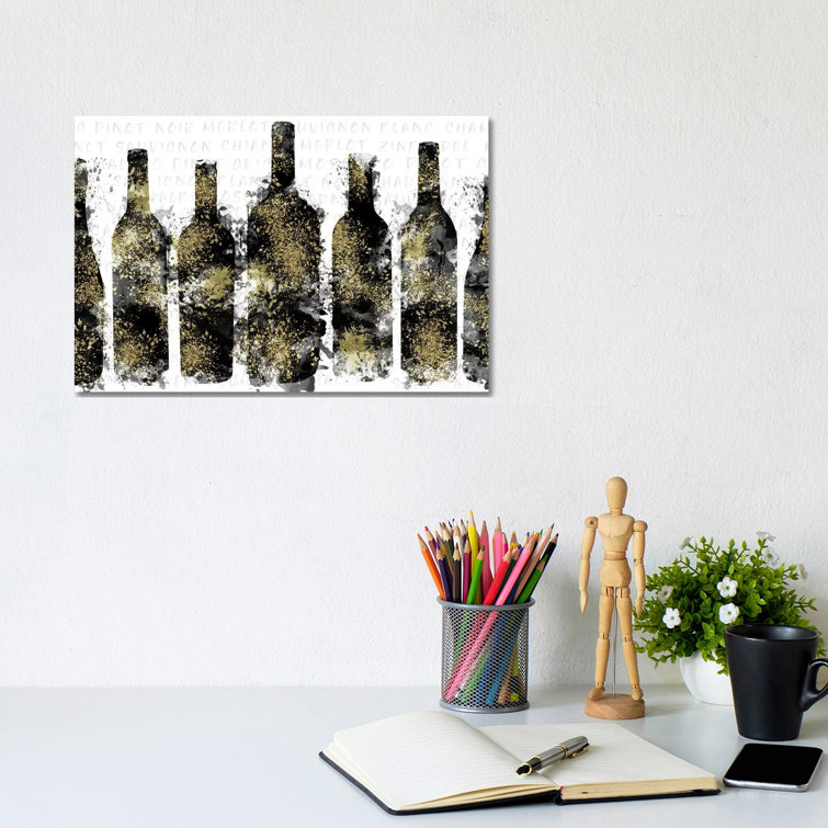 Wine Selection by Natalie Carpentieri - Print on Canvas