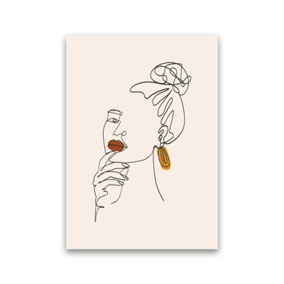 Women Line Art - Print