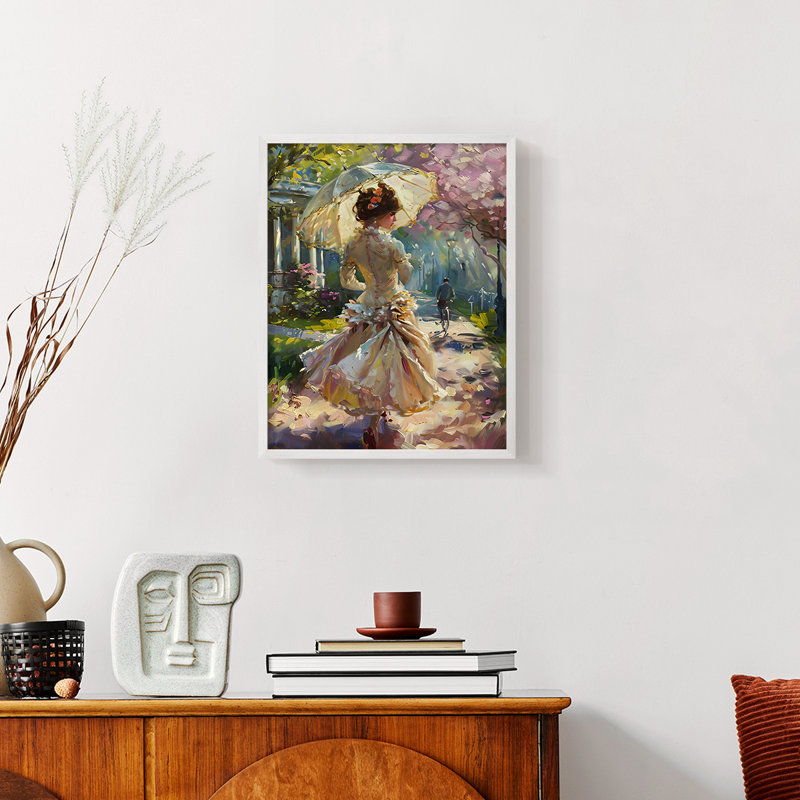 "WOMEN Series DCC XXI" par J Paul, Blanc / Blanc, H 21 po x l 17 po