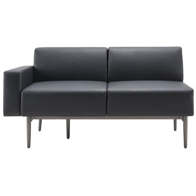Leather 25.5'' Reception Sofa