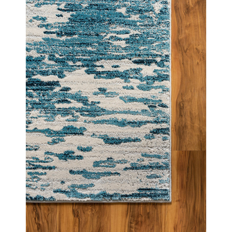 Abstract Indoor Rug, Rectangle 2' x 3'