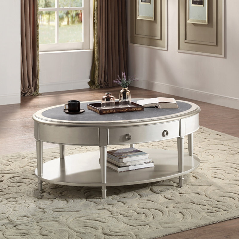 Kasa Stone Top Coffee Table