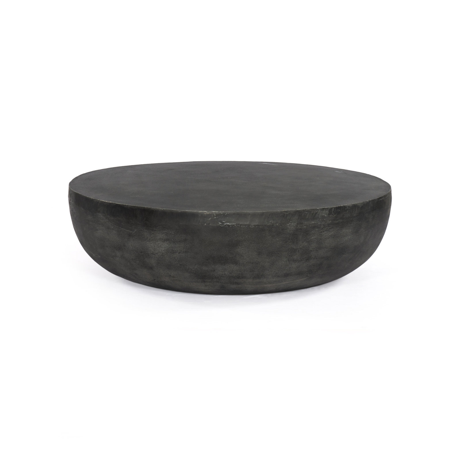 Eponine 48" Patio Table, Aged Gray