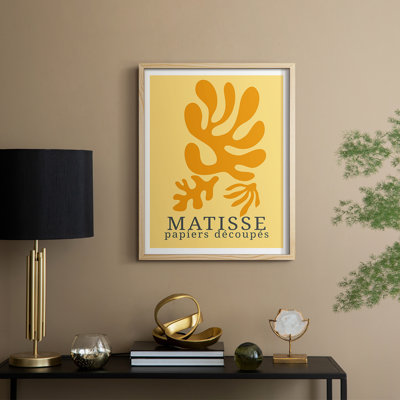 Matisse CECLV III, reproduction d'art encadrée - bois massif
