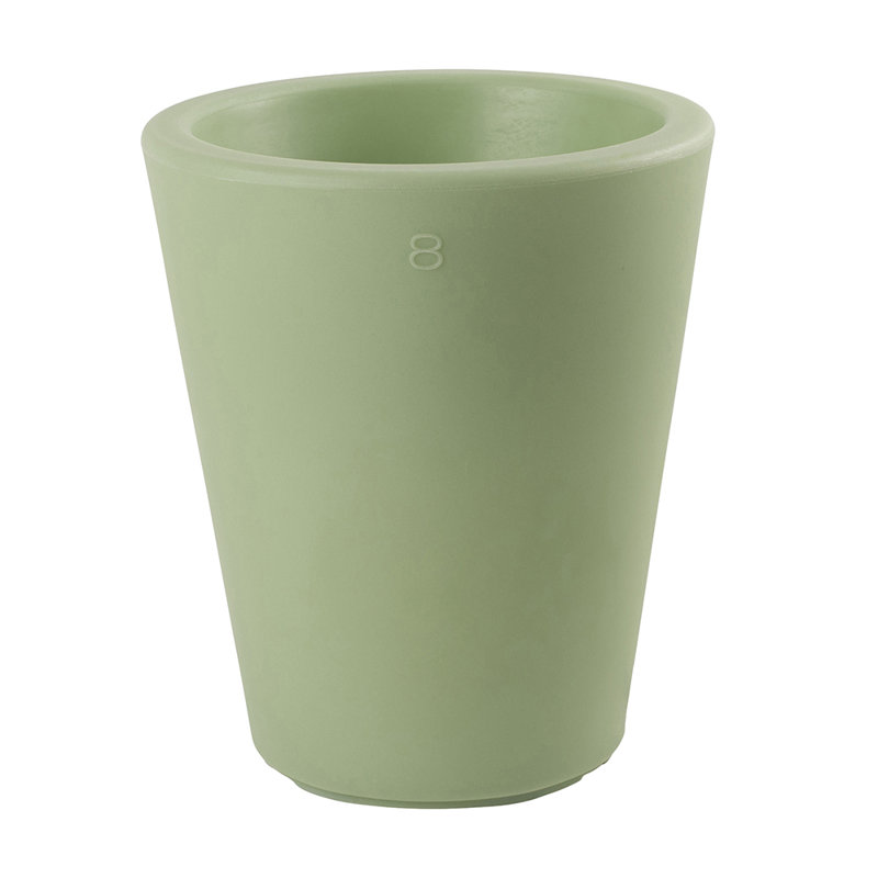 Vita Pot Planter, 39cm H x 34cm W x 34cm D, Mint