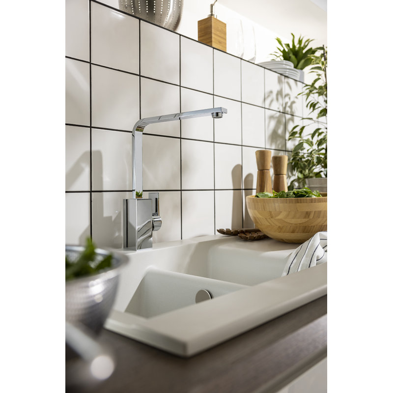 Abode Designs Pixell Kitchen Faucet, Chrome