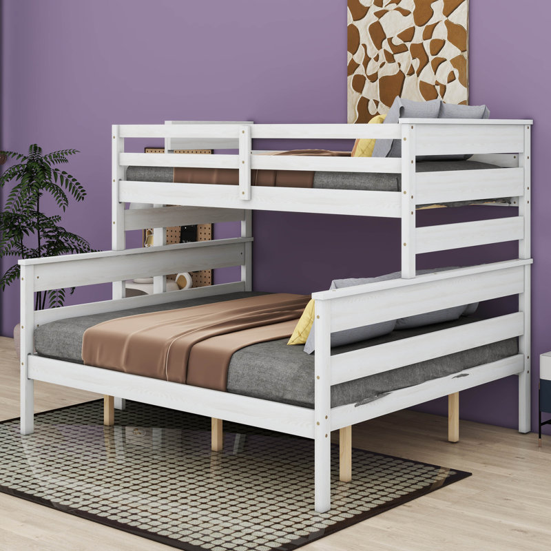 Jayleanna Kids Bunk Bed, Twin XL Over Queen, White