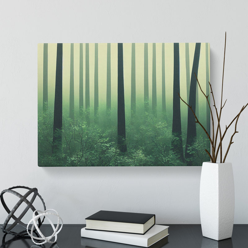 Contemporary Forest - Wrapped Canvas, 40cm H x 60cm W x 3cm D