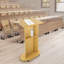 Podium en bois 46 po avec roues-93830550