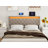 Bertwald Upholstered Headboard With 2 Usb Ports & Led Lights - Adjustable Height-362921913-363448450