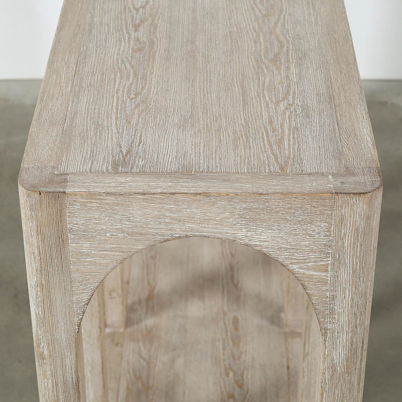 Ming 59 in. Solid Wood Console Table