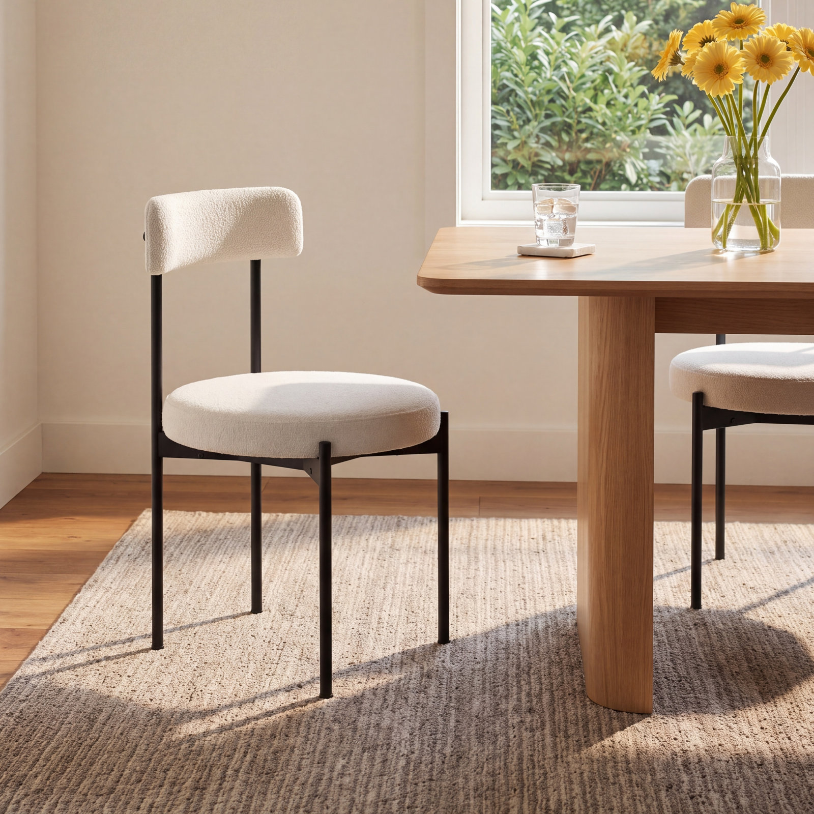 Liana Dining Chair, White