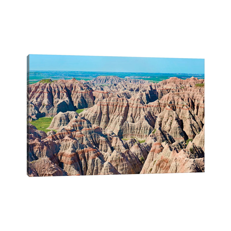 Badlands IV by James McLoughlin - Wrapped Canvas Print, 45.72cm H x 66.04cm W x 1.91cm