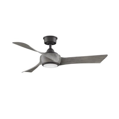 Wrap Custom 48 Inch Indoor/Outdoor Smart Ceiling Fan With LED CCT Select Light Kit with Remote Control -  Fanimation, FPD8530GR-48WE-LK