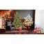 Arbre de Noël 5 pieds pleine forme avec 350 lumières UL - branches mixtes PE / PVC, 1129 pointes, base large pour les espaces spacieux, structure à charnières, support en métal stable-1990524469