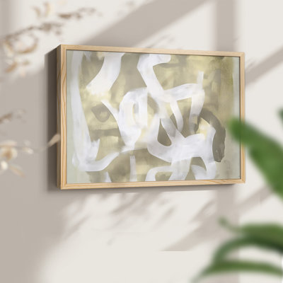 Abstrait, série L, reproduction encadrée