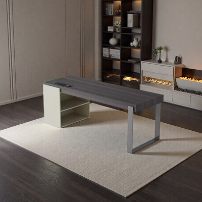 Bureau de qualité supérieure en placage de bois fumé