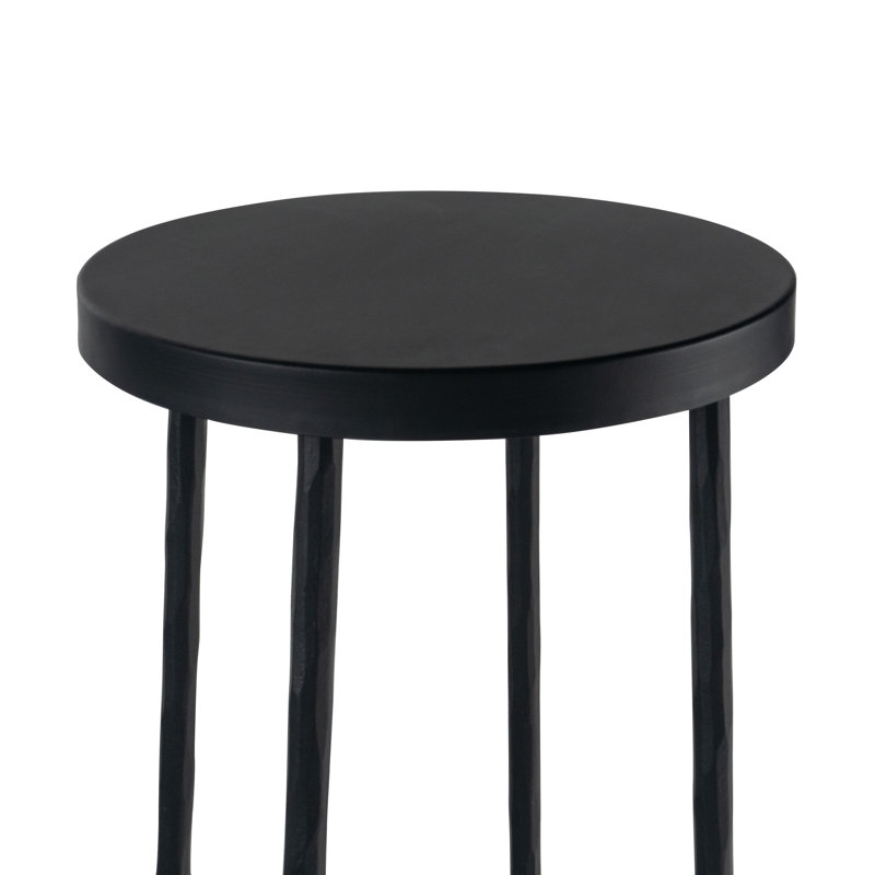 Tabouret de bar Leighton, Noir